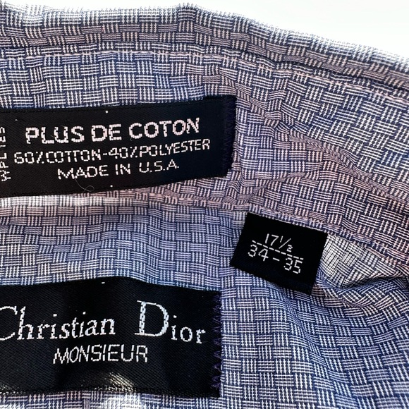 Christian Dior cotton button-down shirt ￼ - Picture 3 of 5